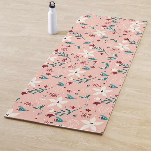 Esterilla De Yoga Cuta floral moderna (In situ)