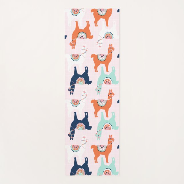 Esterilla De Yoga Cuta llama yoga mate (Anverso)