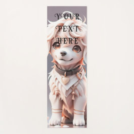 Esterilla De Yoga Cute Kids Chibi Golden Retriever Puppy Personaliza