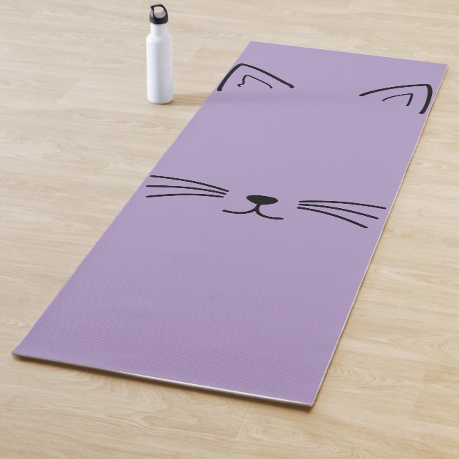 Esterilla De Yoga Cute Kitty: tu amigo de yoga (In situ)