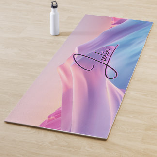 Esterilla De Yoga Cute Monogrammed Colorful Pattern