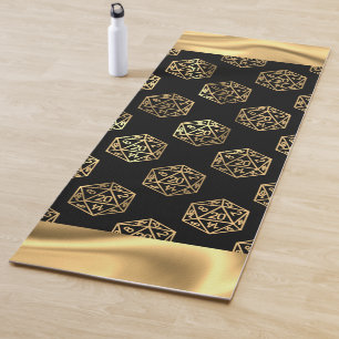 Esterilla De Yoga Dados de RPG Jugador de Mesa Retró Fantasía Dora
