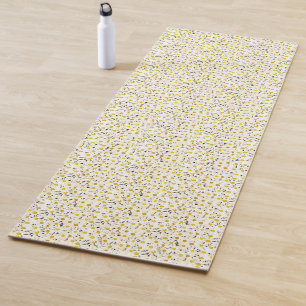 Esterilla De Yoga Daisies Fitness Elegante plantilla de naturaleza m