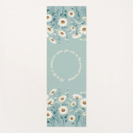 Esterilla De Yoga Daisy Abundante (Personalizar)