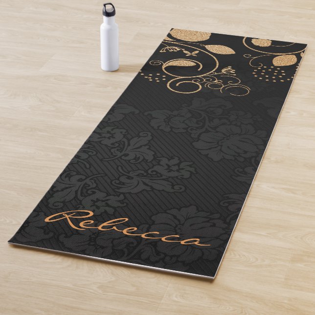 Esterilla De Yoga Damask y Swirls (In situ)
