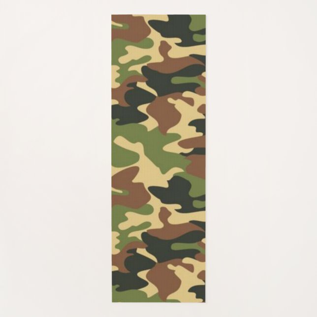Esterilla De Yoga de camuflaje (Anverso)