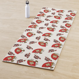 Esterilla De Yoga Deco de pájaro asiático