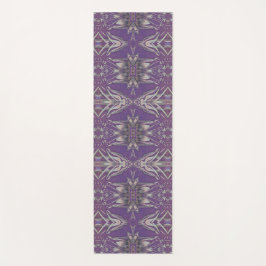 Esterilla De Yoga Deep Purple Art Nouveau Deco Kaleidoscópico Fracta