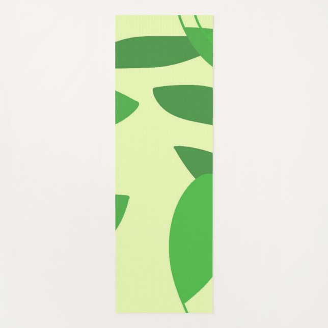 Esterilla De Yoga deja arte abstracto (Anverso)