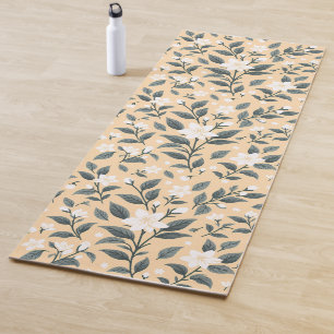 Esterilla De Yoga Delicado patrón floral de jazmín