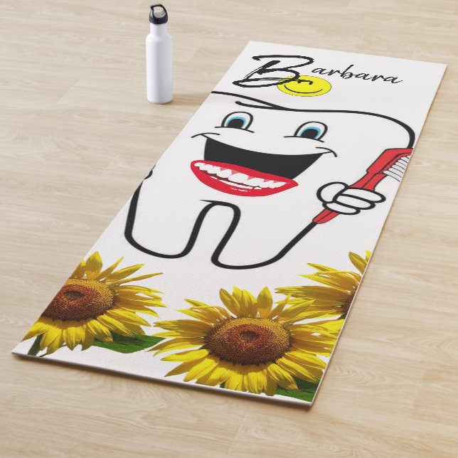 Esterilla De Yoga Dentista de girasoles yoga mate (In situ)