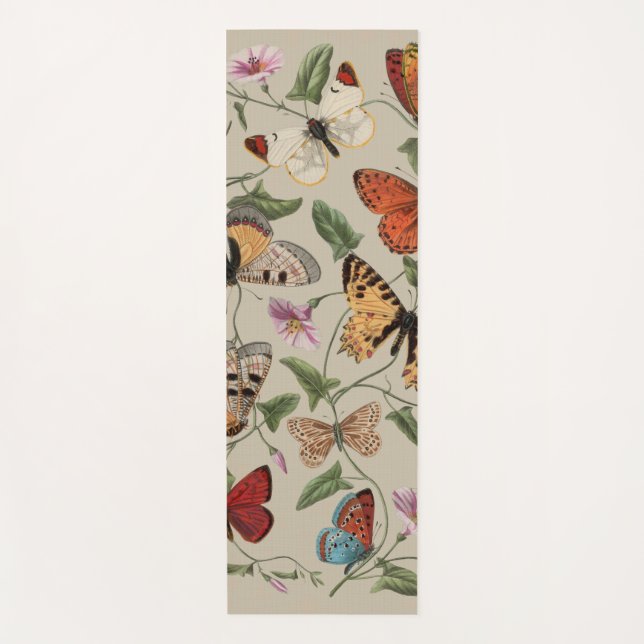 Esterilla De Yoga Dibujo de la colección de la naturaleza de la mari (Anverso)