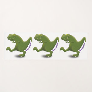Esterilla De Yoga Dinosaurio T rex divertido humor de dibujos animad