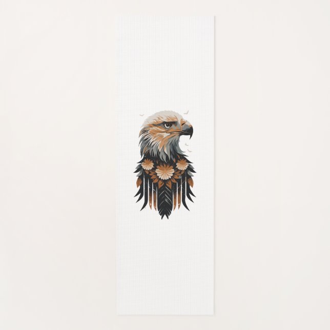 Esterilla De Yoga Diseño de águila (Anverso)
