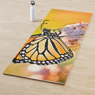 Esterilla De Yoga Diseño de cierre de mariposa majestuosa