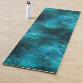 Esterilla De Yoga Diseño de la serie Galaxia Teal 7