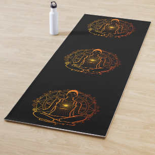 Esterilla De Yoga Diseño de Meditación de Yoga