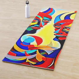 Esterilla De Yoga Diseño de pares de espíritus vivos