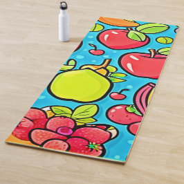 Esterilla De Yoga Diseño de patrones fructíferos
