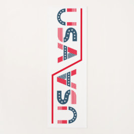 Esterilla De Yoga Diseño Ecológico Elegante Fondo Blanco