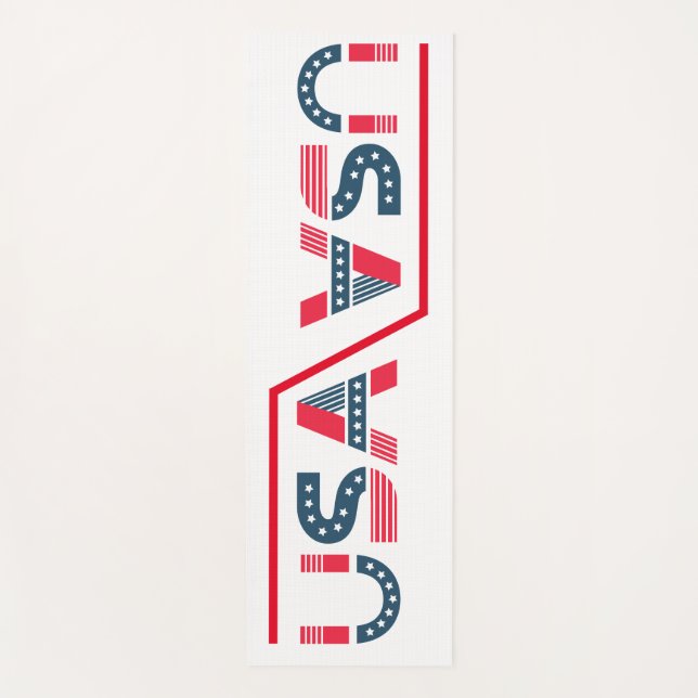 Esterilla De Yoga Diseño Ecológico Elegante Fondo Blanco (Anverso)