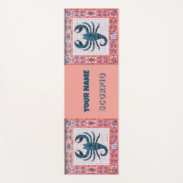Esterilla De Yoga diseño Mosaico Escorpio