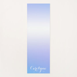 Esterilla De Yoga diseño ombre violeta y azul
