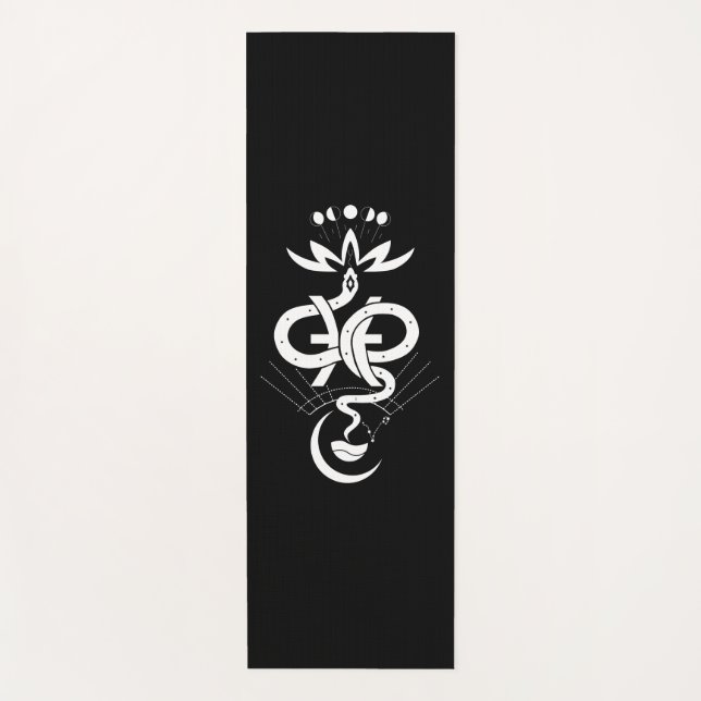 Esterilla De Yoga Diseño original para impresión de serpientes 2025, (Anverso)