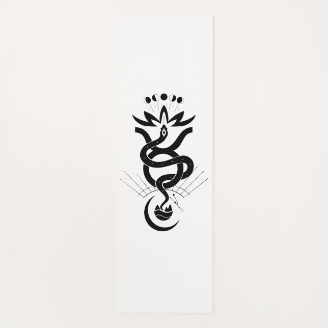 Esterilla De Yoga Diseño original para la impresión de serpientes 20 (Anverso)