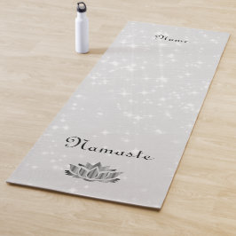 Esterilla De Yoga Diseño personalizado de Namaste Lotus
