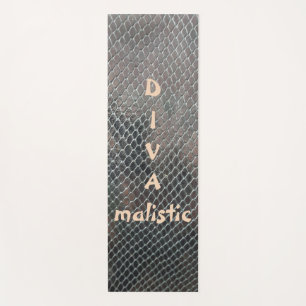 Esterilla De Yoga DIVAmalístico Piel de serpiente Multicolor Imprimi