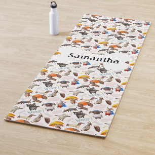 Esterilla De Yoga Diversión personalizada de Dog Lover