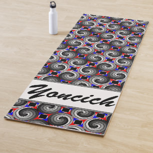 Esterilla De Yoga Doble espiral Yin Yang por Kenneth Yoncich