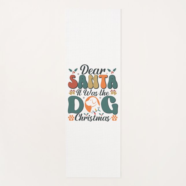 Esterilla De Yoga Dog Mom Life (Anverso)