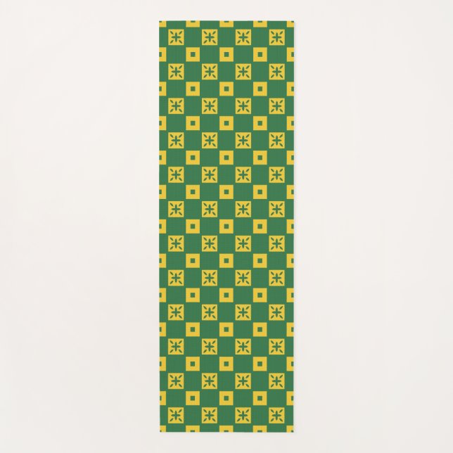 Esterilla De Yoga Dominó verde (Anverso)