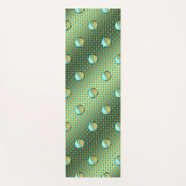 Esterilla De Yoga Dragón acuario y Metalizado