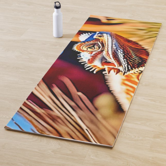 Esterilla De Yoga Dragón con barba del desierto (In situ)