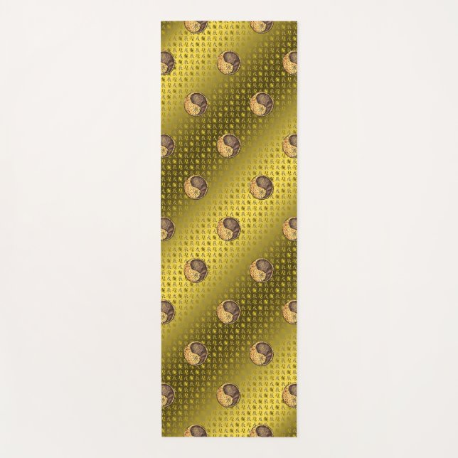 Esterilla De Yoga Dragón de León y Tierra (Anverso)