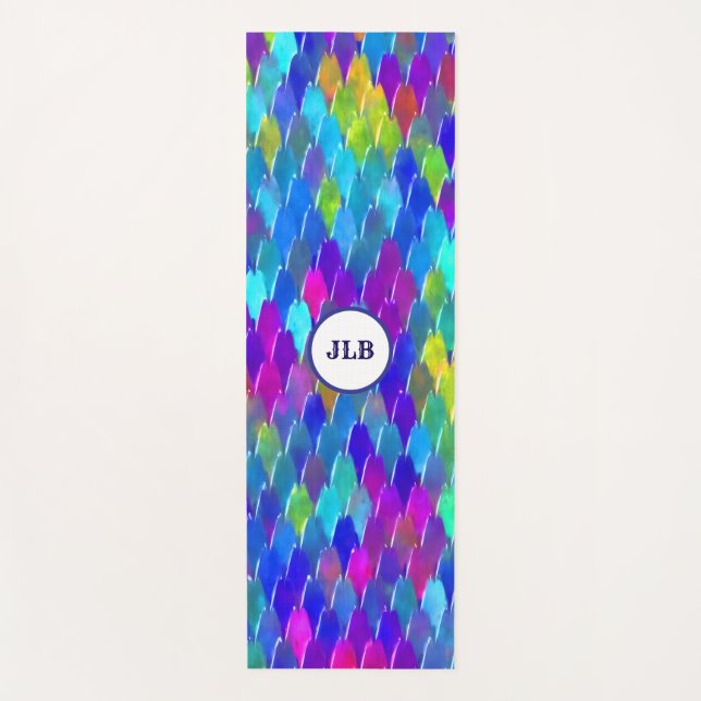 Esterilla De Yoga Dragon Scales (Anverso)