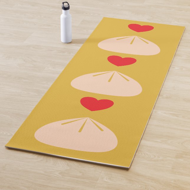 Esterilla De Yoga Dumpling Love Longan Alfombra de Yoga (In situ)