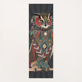 Esterilla De Yoga eagle owl dark