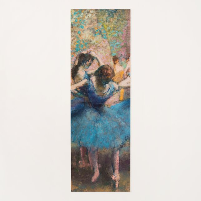 Esterilla De Yoga Edgar Degas - Bailarinas de azul (Anverso)