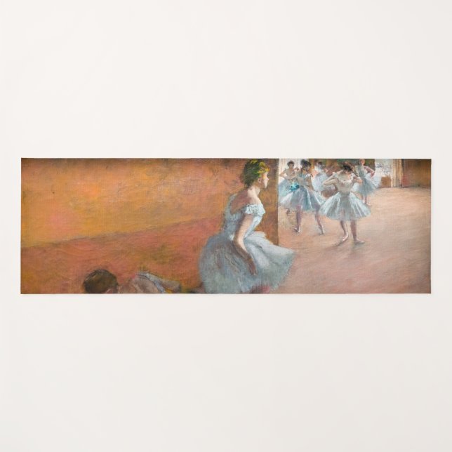 Esterilla De Yoga Edgar Degas - Bailarinas trepando una escalera (Anverso (horizontal))