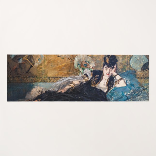 Esterilla De Yoga Edouard Manet - Dama de fans (Anverso (horizontal))