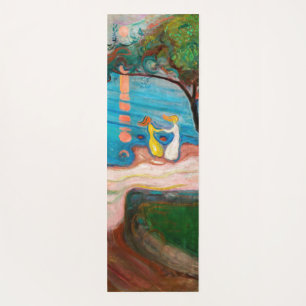 Esterilla De Yoga Edvard Munch - Baile en la playa