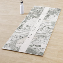 efecto de mármol mate de yoga personalizado