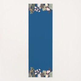 Esterilla De Yoga Ejercicio del gimnasio floral elegante