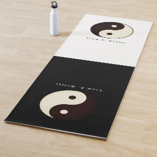 Esterilla De Yoga Ejercicio mental de Zen Yin Yang