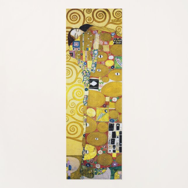 Esterilla De Yoga El árbol de la vida (detalle), Klimt (Anverso)