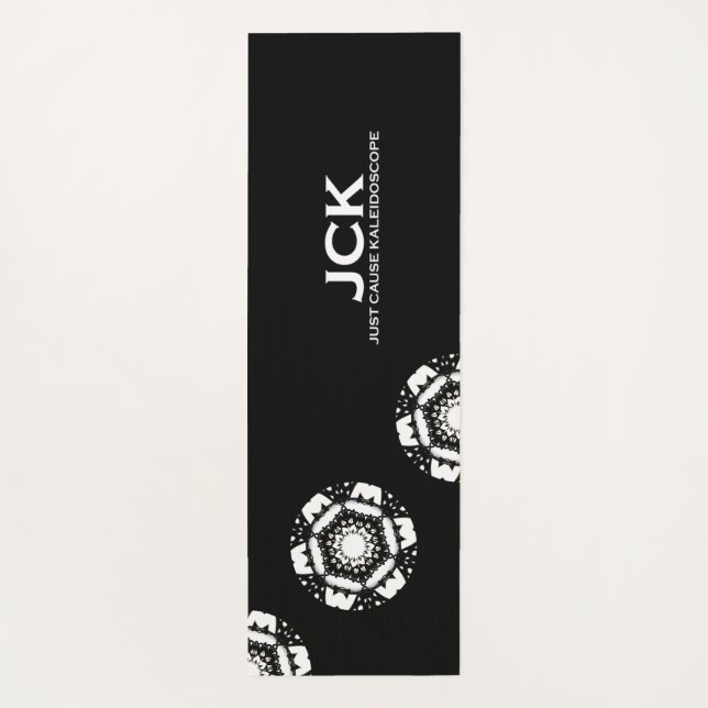 Esterilla De Yoga El arte calidoscopio diez del volumen uno (Reverso)